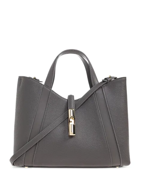 Furla panelled clasp tote bag
