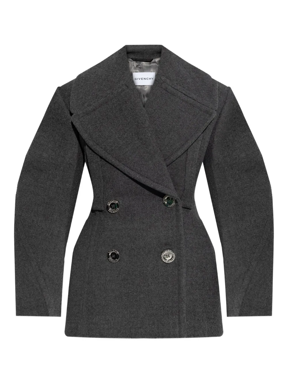 Givenchy Cocoon peacoat | Grey | Image 1