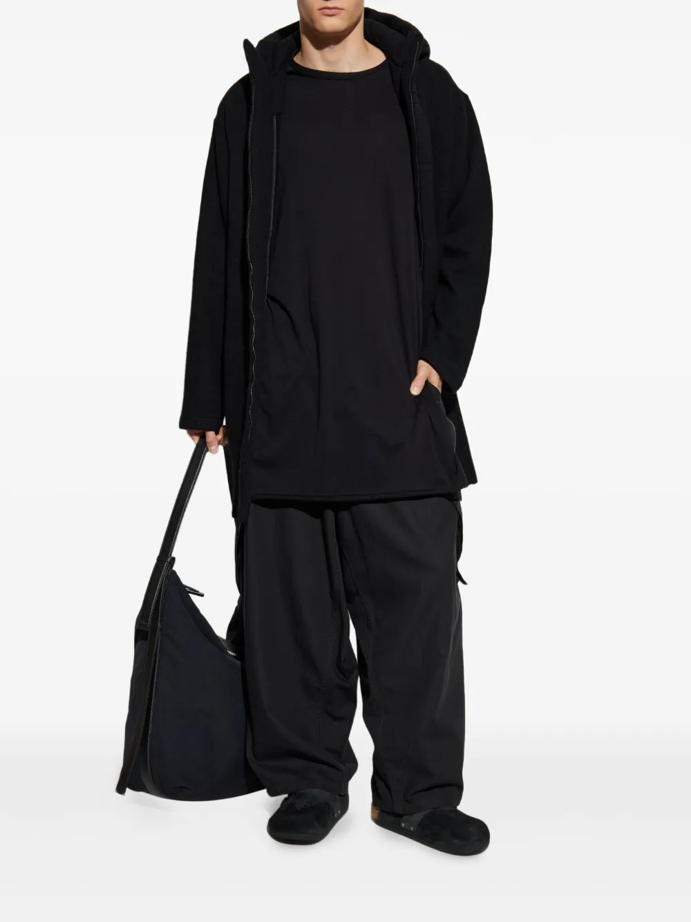 Yohji Yamamoto single-breasted coat | Single Breasted Coats | Image 2