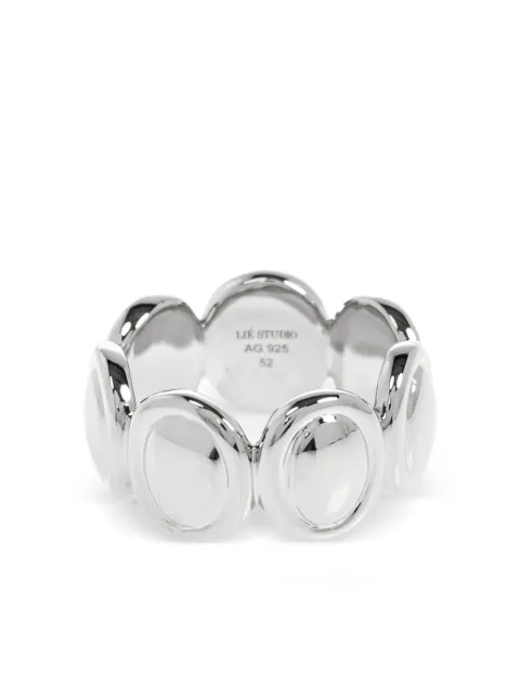 LIE STUDIO Sasha circular-disc ring