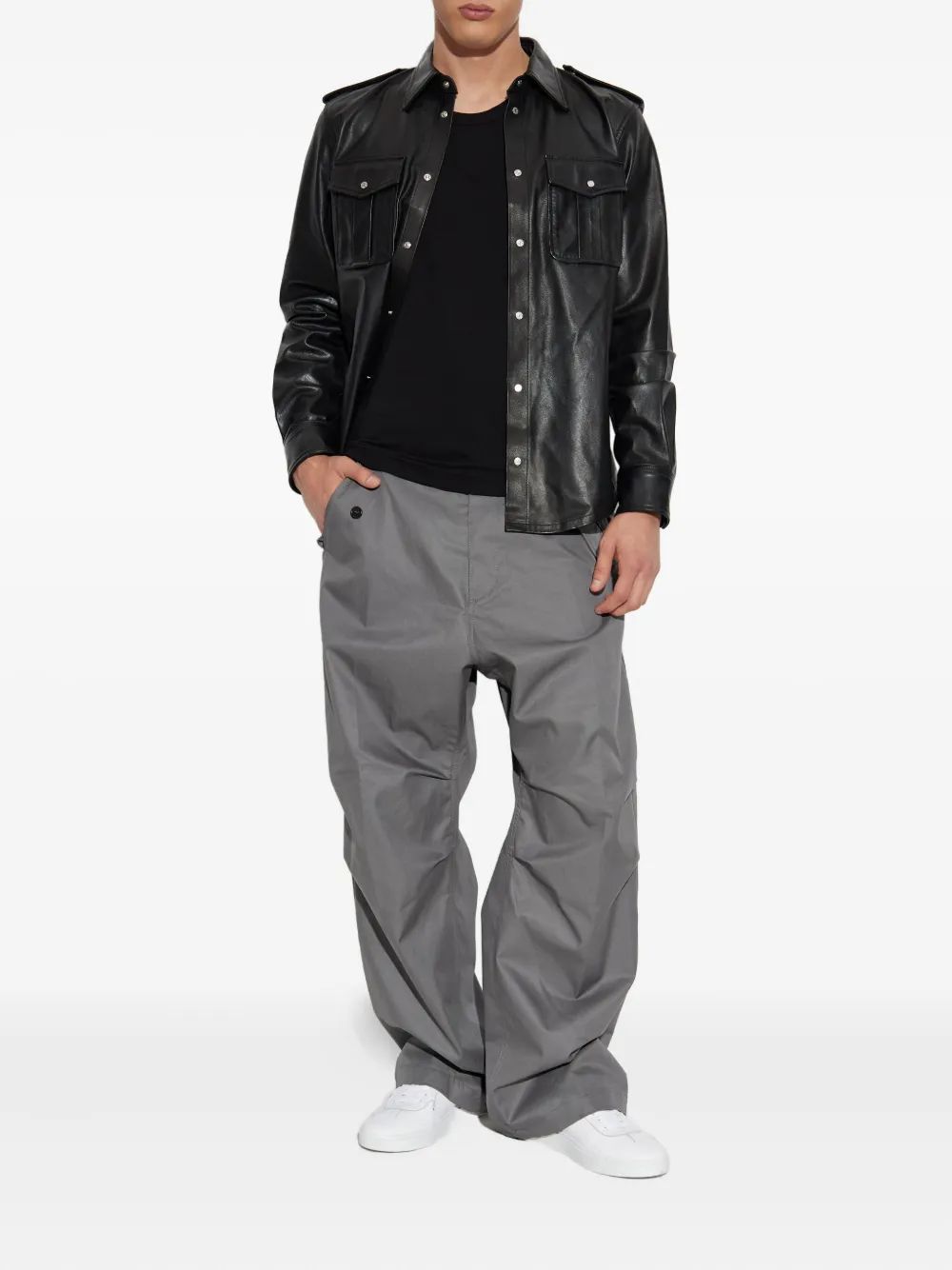 Yohji Yamamoto crew-neck tank top | Vests & Tank Tops | Image 2