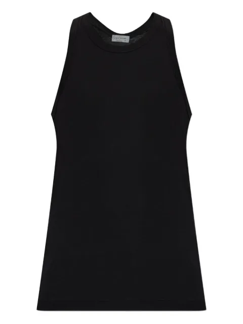 Yohji Yamamoto crew-neck tank top