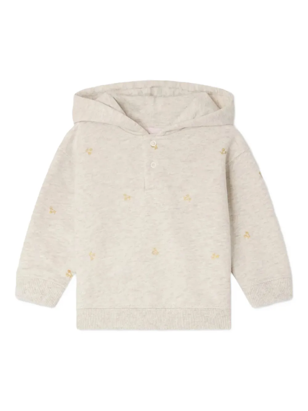 Bonpoint Moletom com botões de pressão | Neutro | Image 1