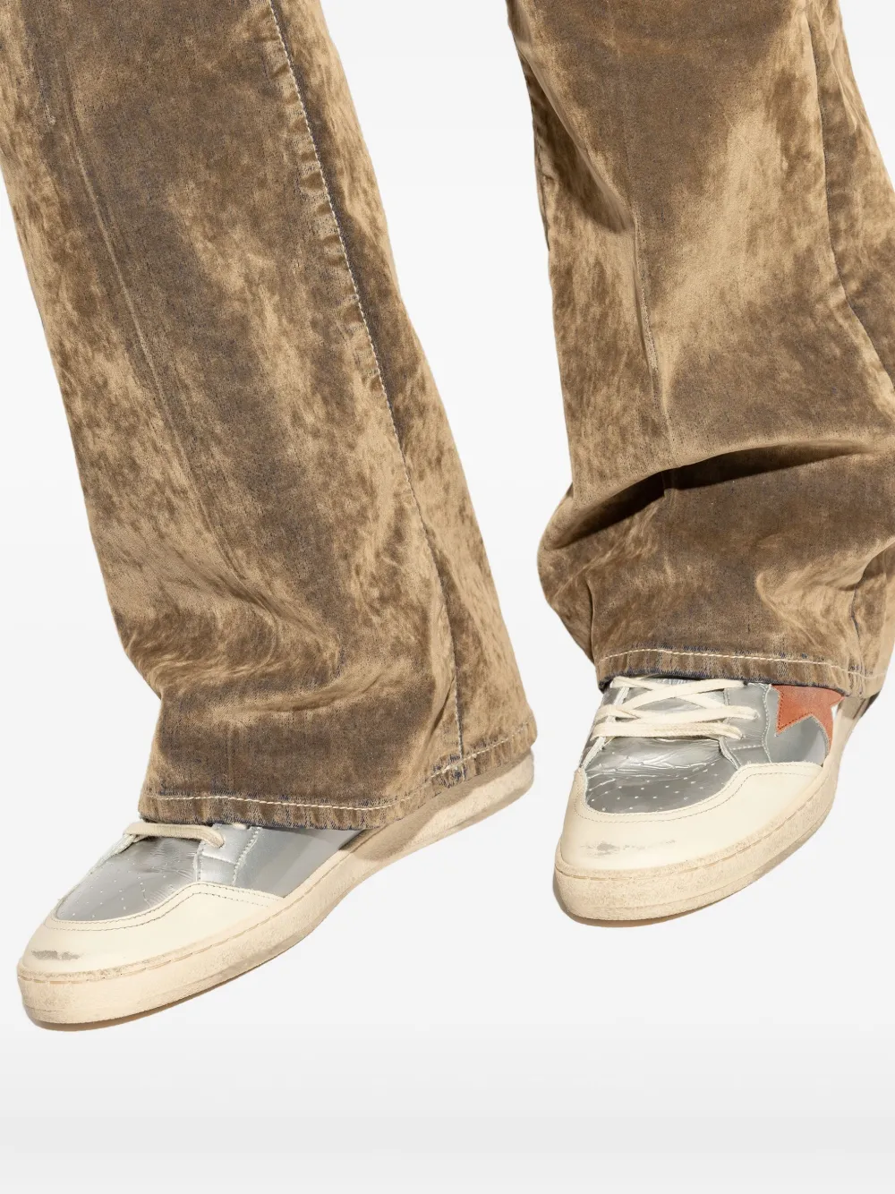 Golden Goose Ballstar sneakers Silver