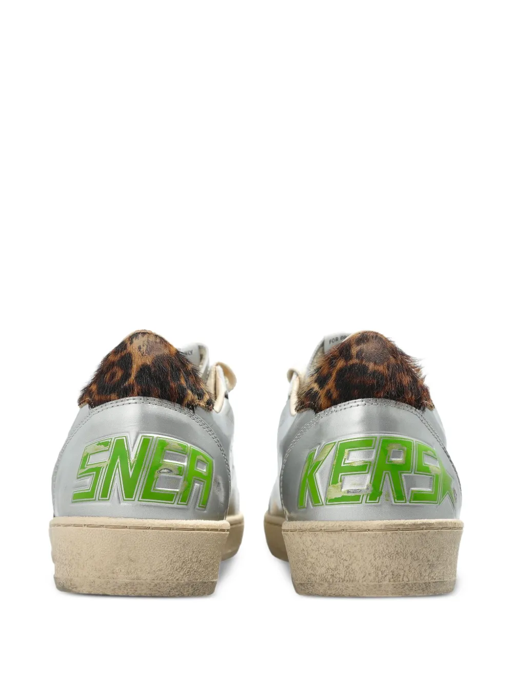 Golden Goose Ballstar sneakers Zilver
