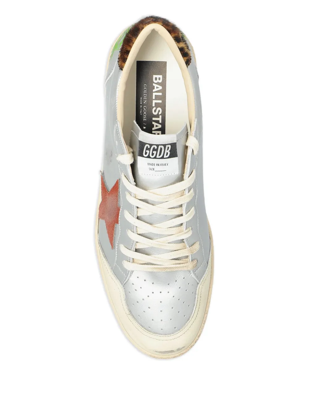 Golden Goose Ballstar sneakers Zilver