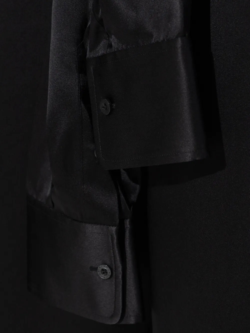 Alexander Wang Knotted-detail Silk Pants In Black