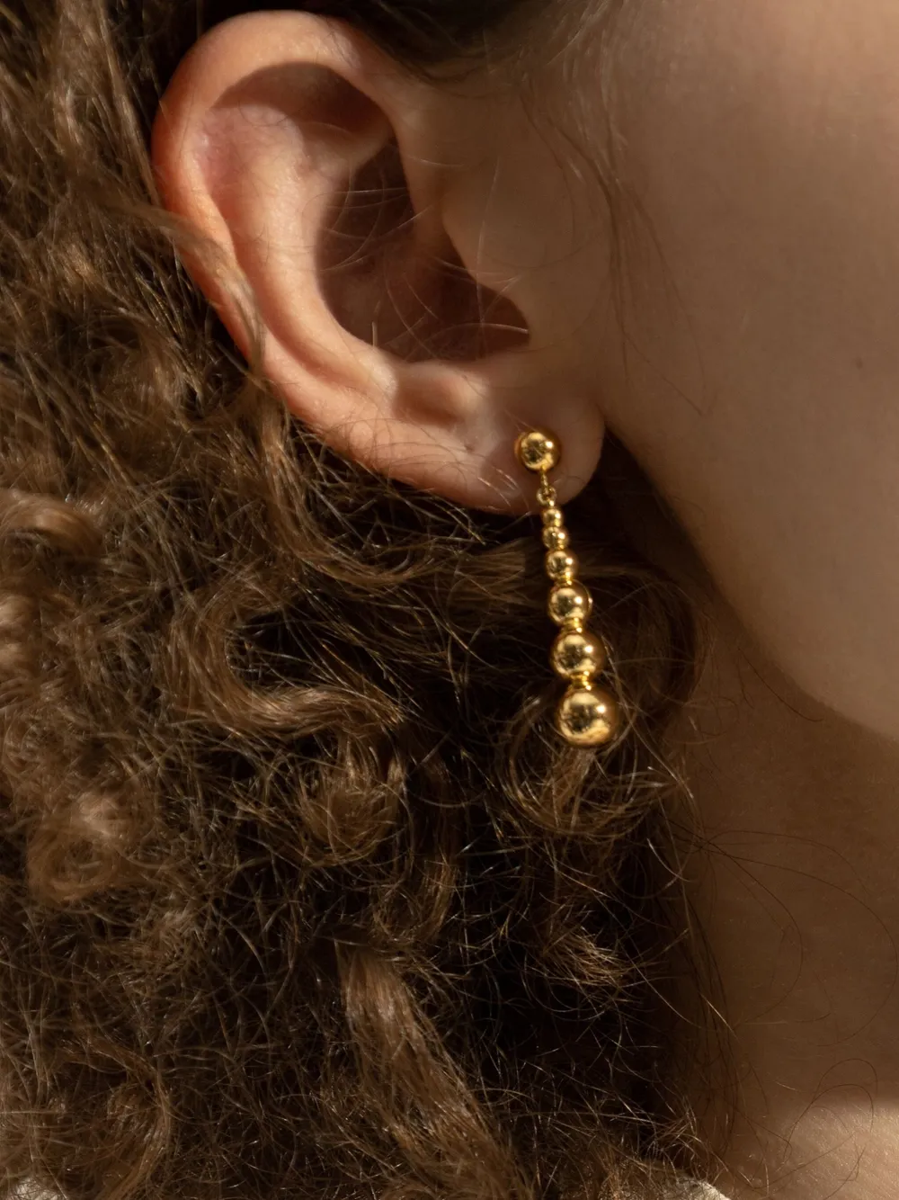 LIE STUDIO Rebecca earrings - Goud