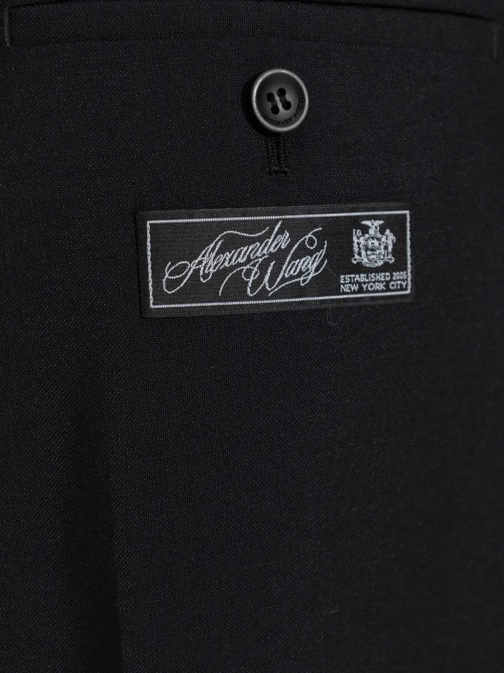 Alexander Wang Tailored Trousers In Black