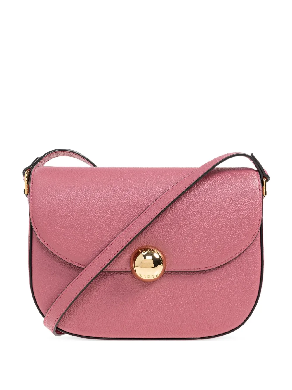 Furla circular-embellished crossbody bag - Rosa