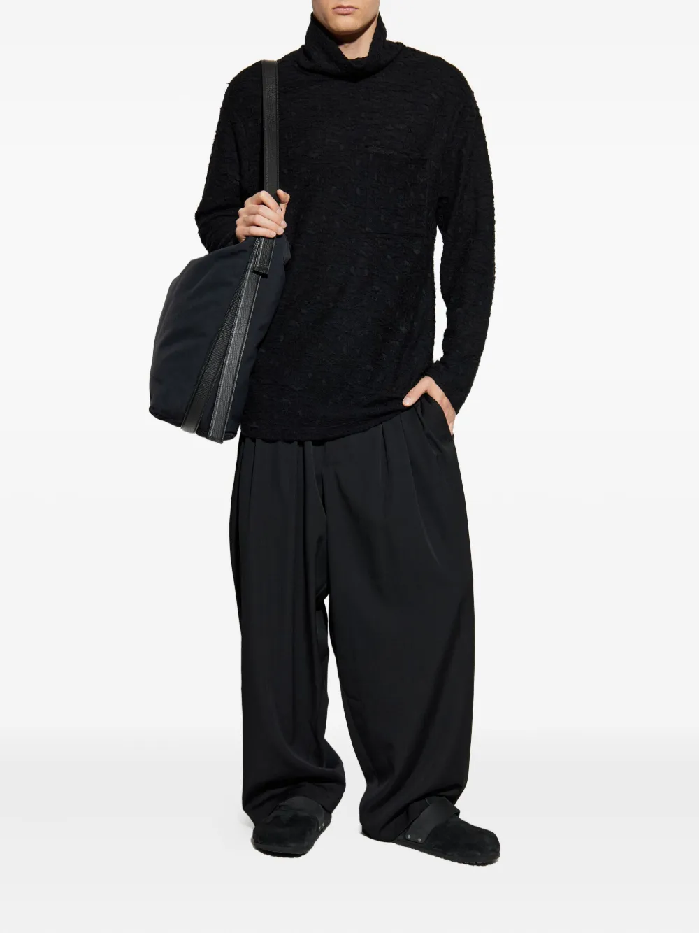 Yohji Yamamoto high-neck jumper | Knitted Sweaters | Image 2