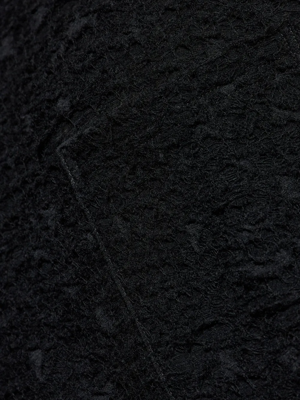 Yohji Yamamoto Trui met hoge hals Zwart