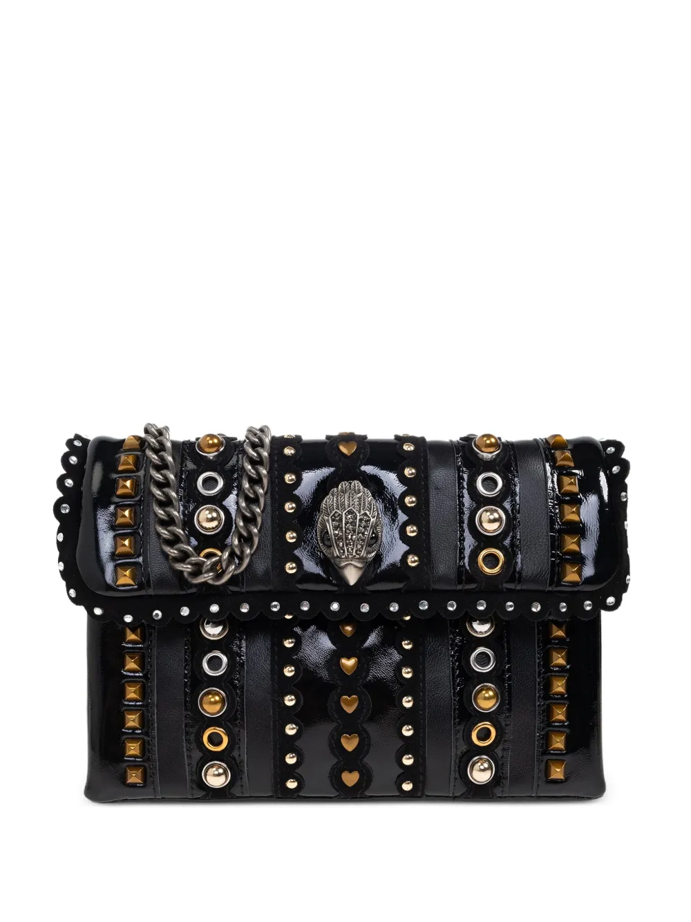 Kurt Geiger London Kensington studded shoulder bag | Black | Image 1