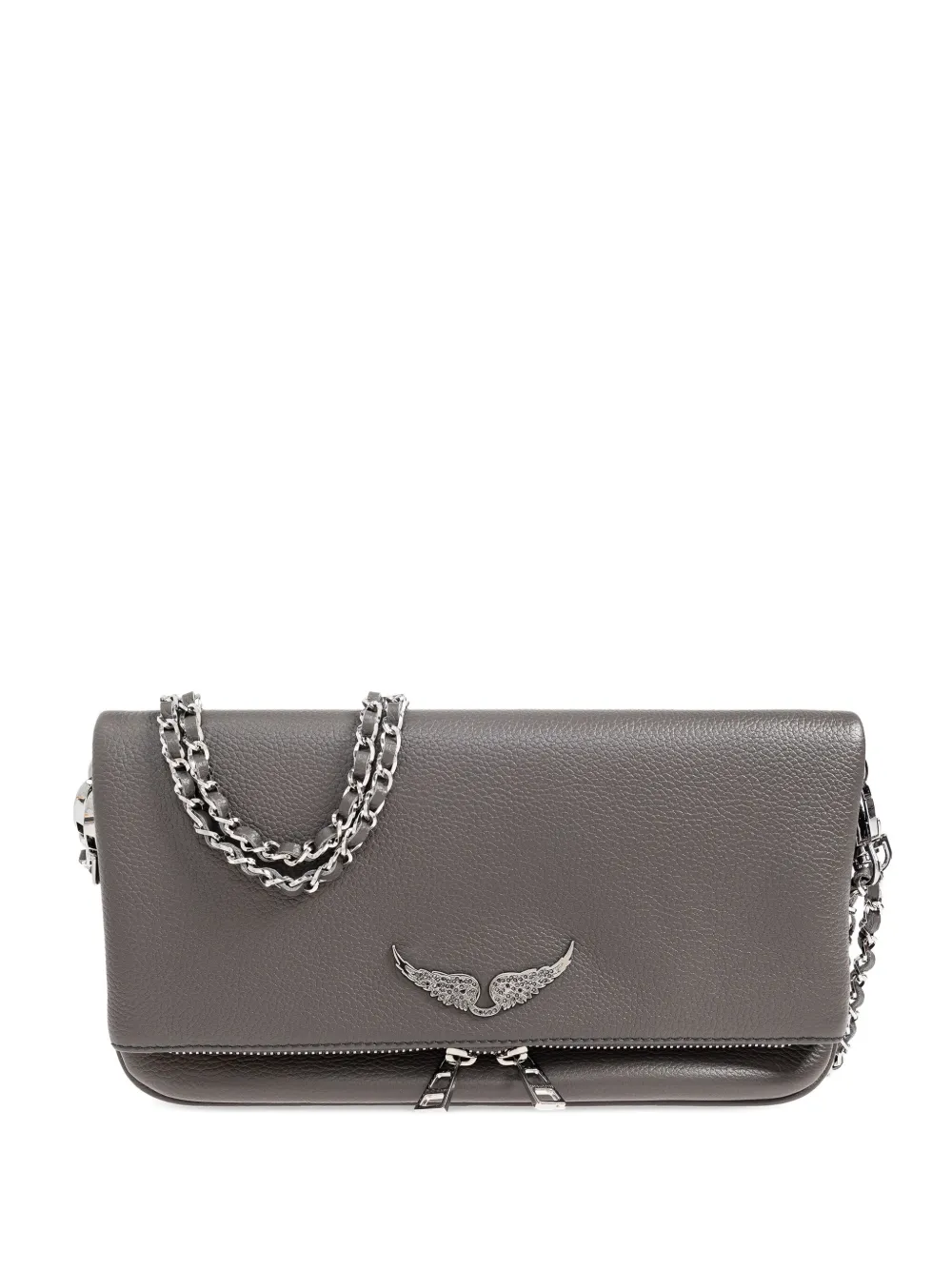Zadig & Voltaire Rock クラッチバッグ - グレー Zadig & Voltaire Rock クラッチバッグ - グレー