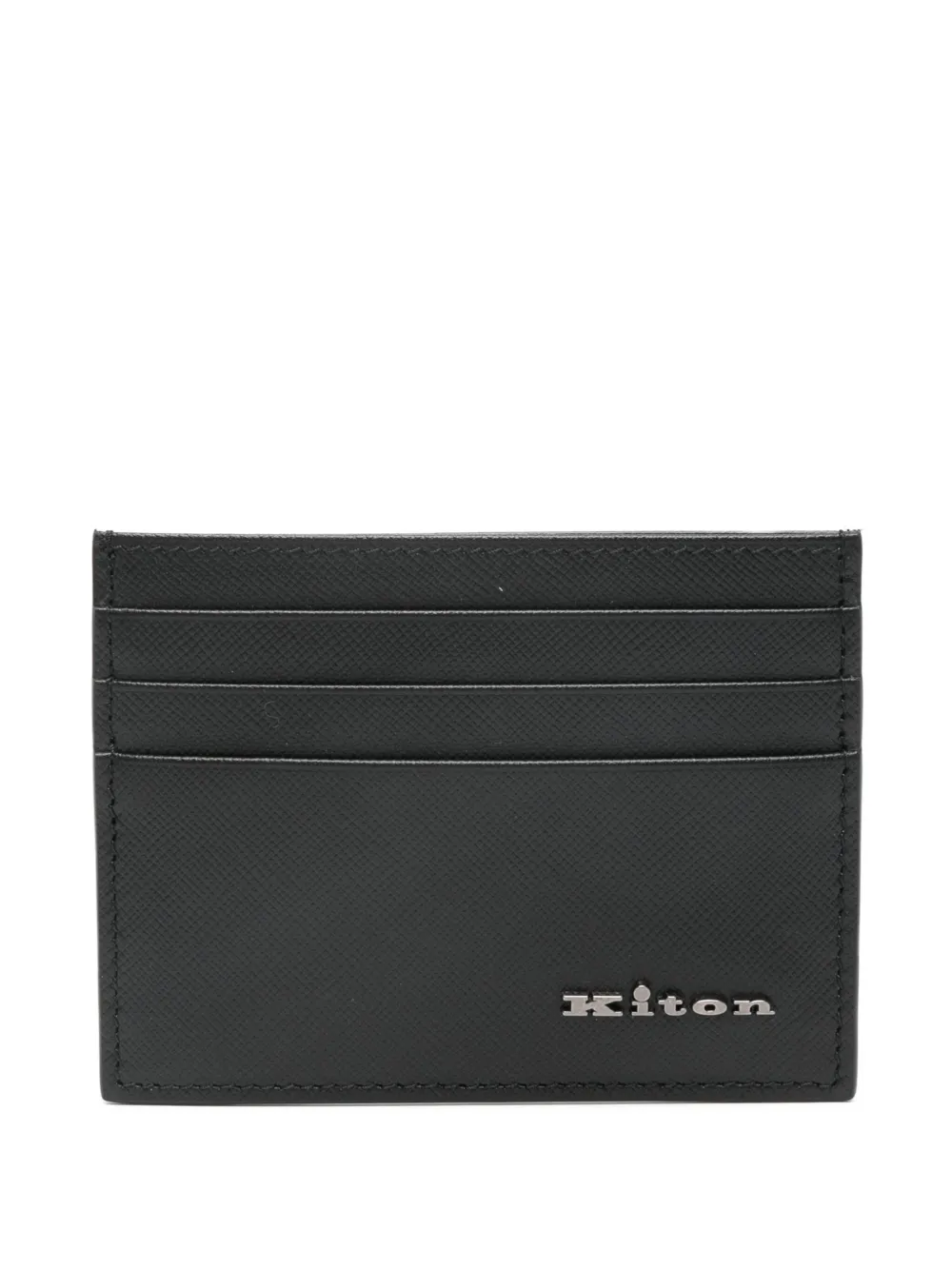 Kiton leather cardholder | svart | Image 1