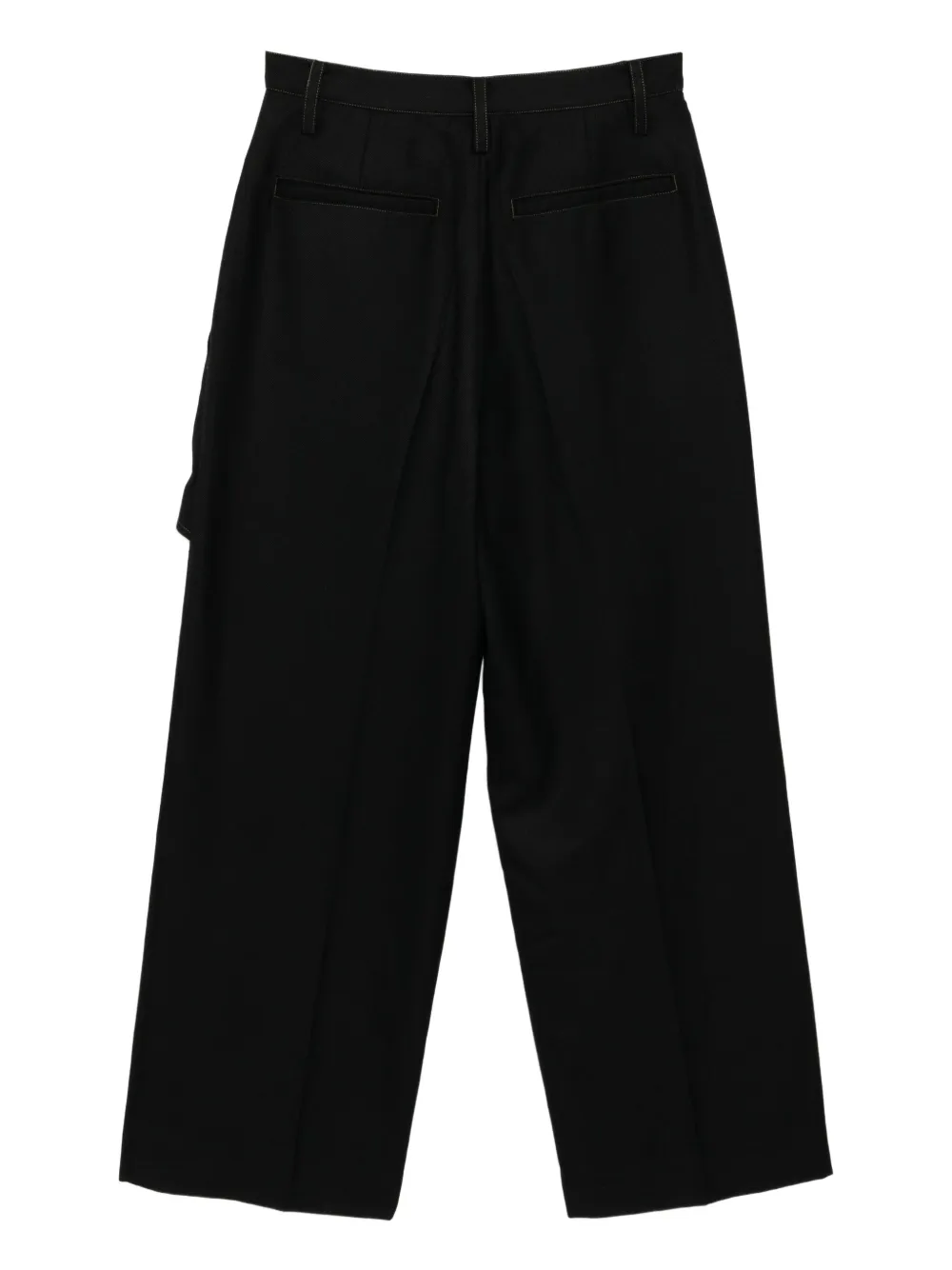 Andersson Bell Broek met gekruiste bandjes - Zwart