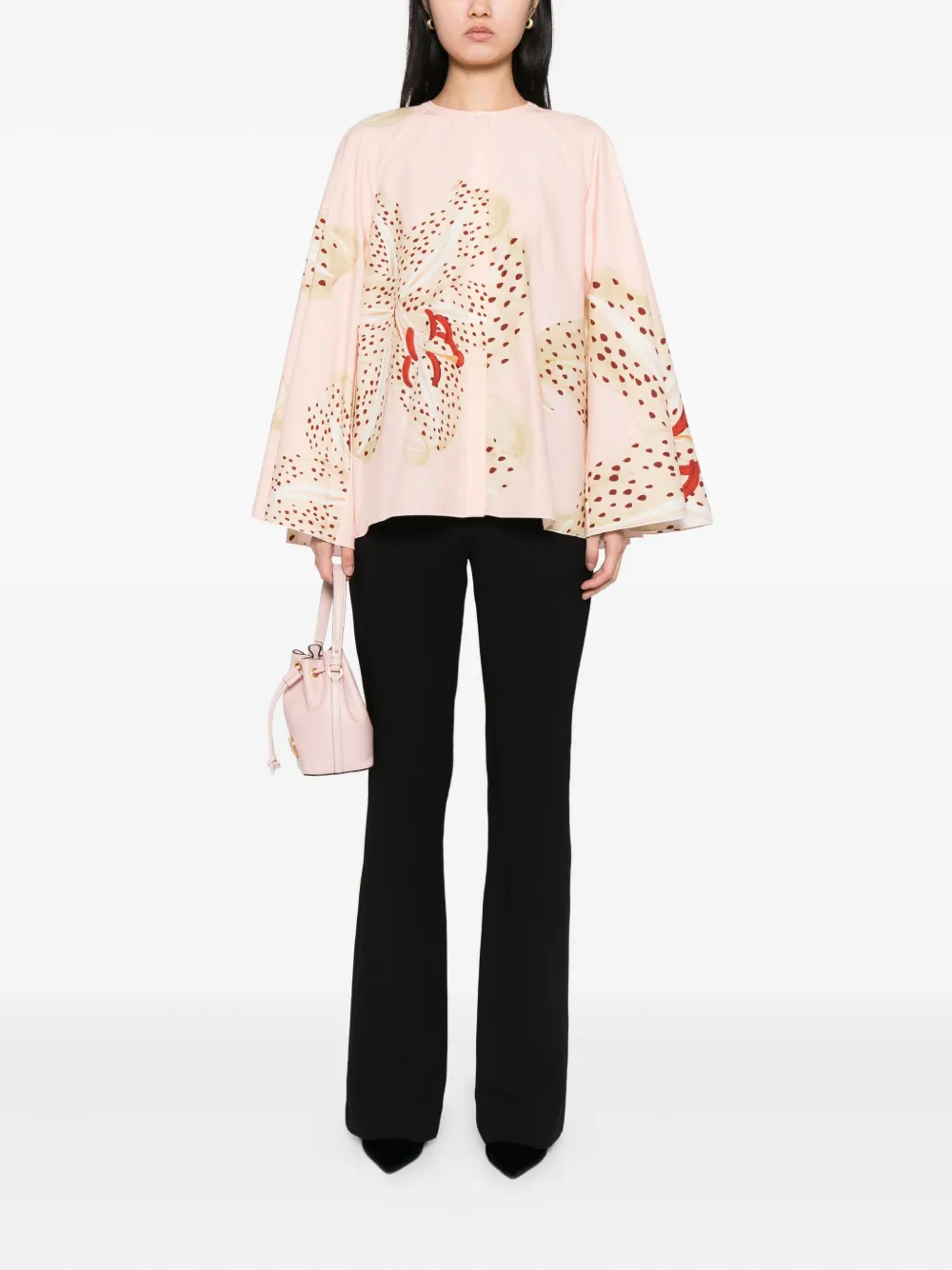 Giambattista Valli Shirt met print - Roze