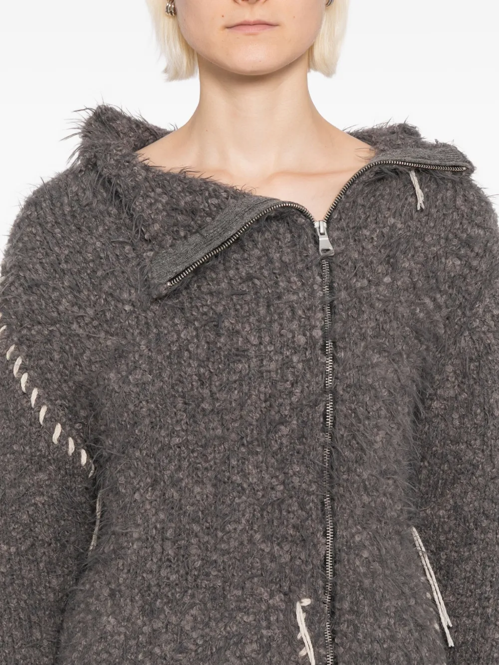 Andersson Bell Harlow Cardigan In Animal Print
