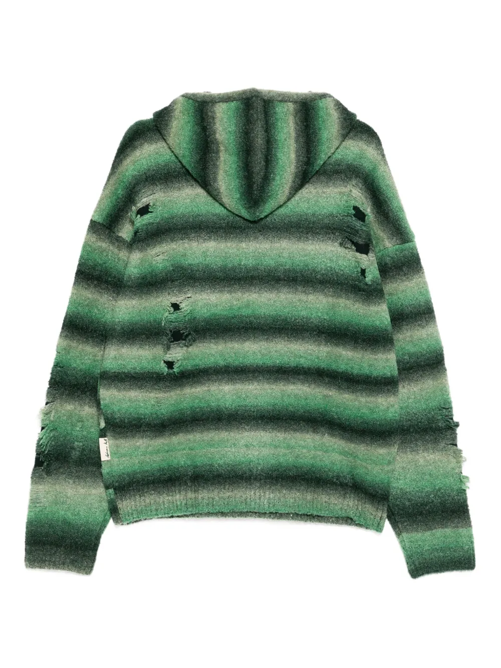 Andersson Bell gradient distressed hoodie | Hoodies | Image 2