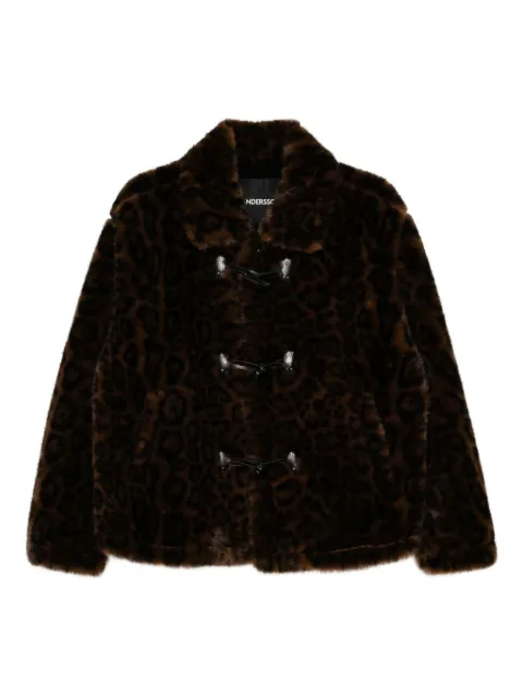 Andersson Bell leopard-print duffle jacket