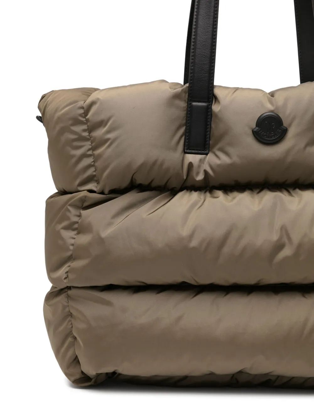 Moncler Caradoc Water-repellent Tote Bag In Neutral
