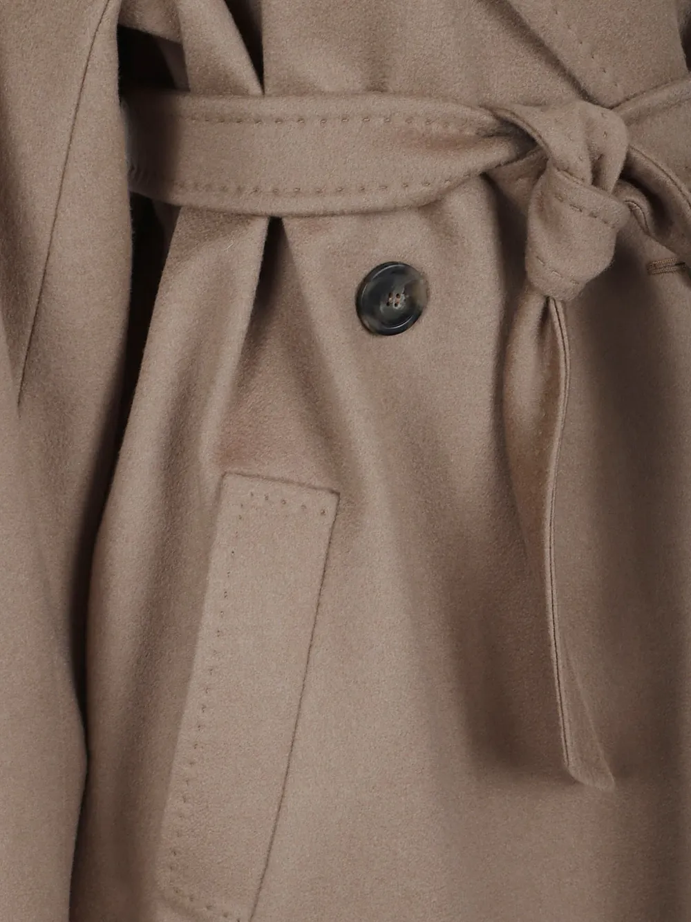 Weekend Max Mara Cascia Coat In Brown