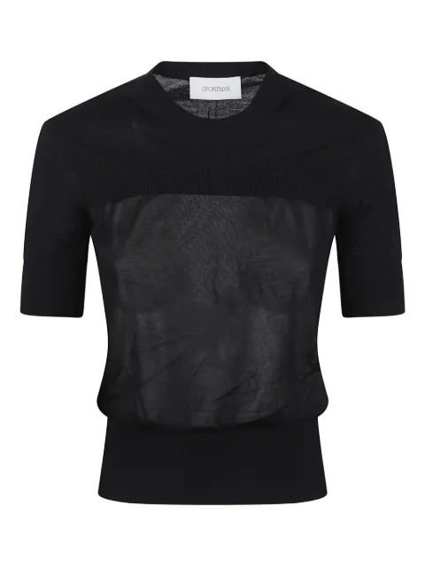 Sportmax fine-knit T-shirt