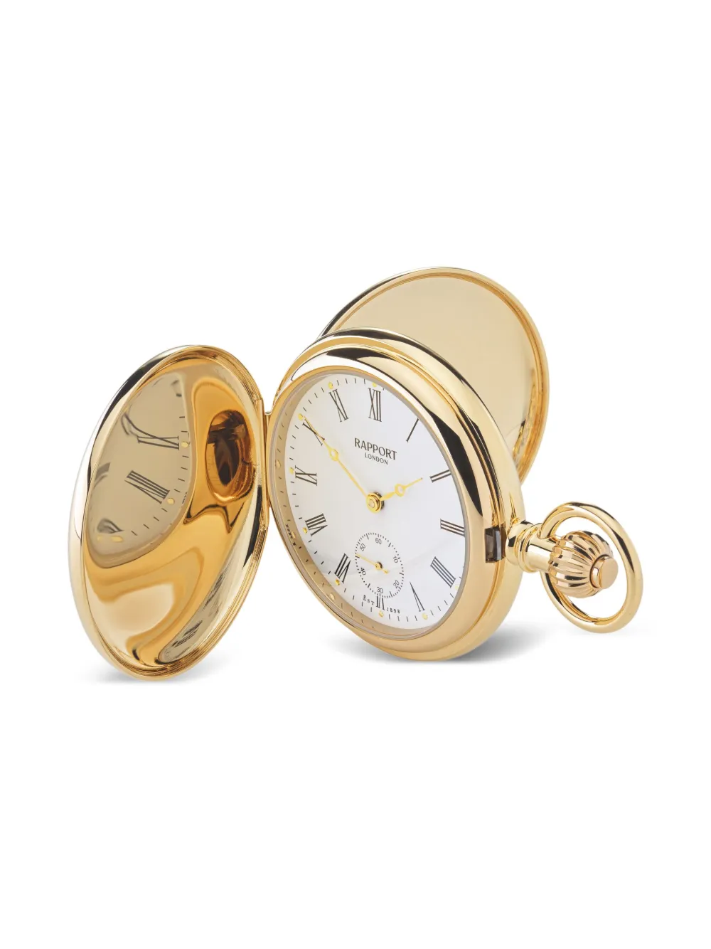 Rapport Double Hunter Pocket Watch In Gold