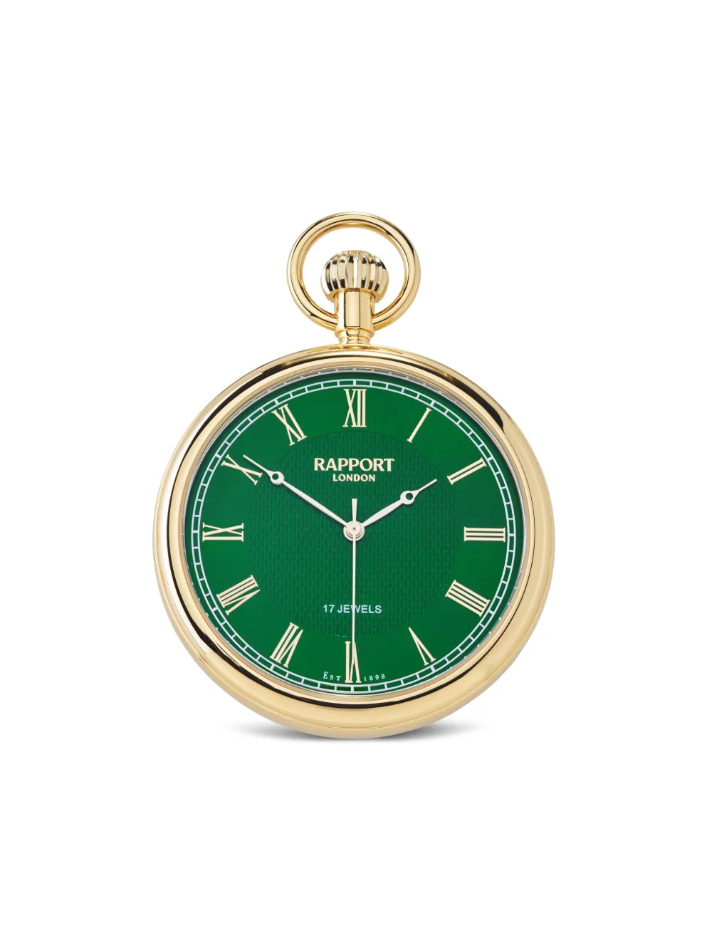 Rapport Mechanical Open-face Pocket Watch In Gold