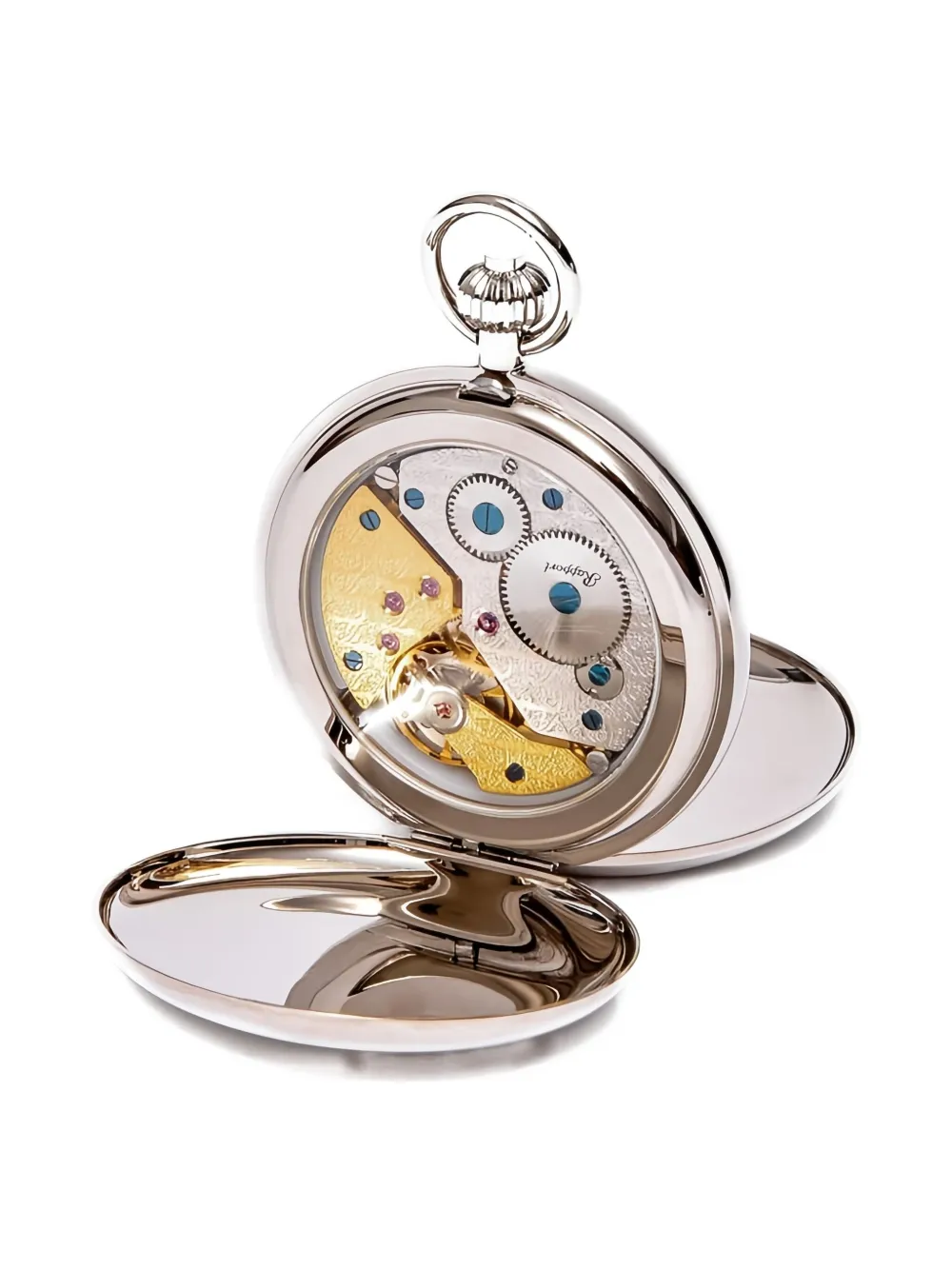 Rapport Double-hunter Pocket Watch In Metallic