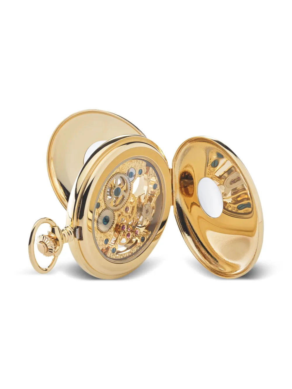 Rapport Mechanical Half-hunter Pocket Watch In Gold