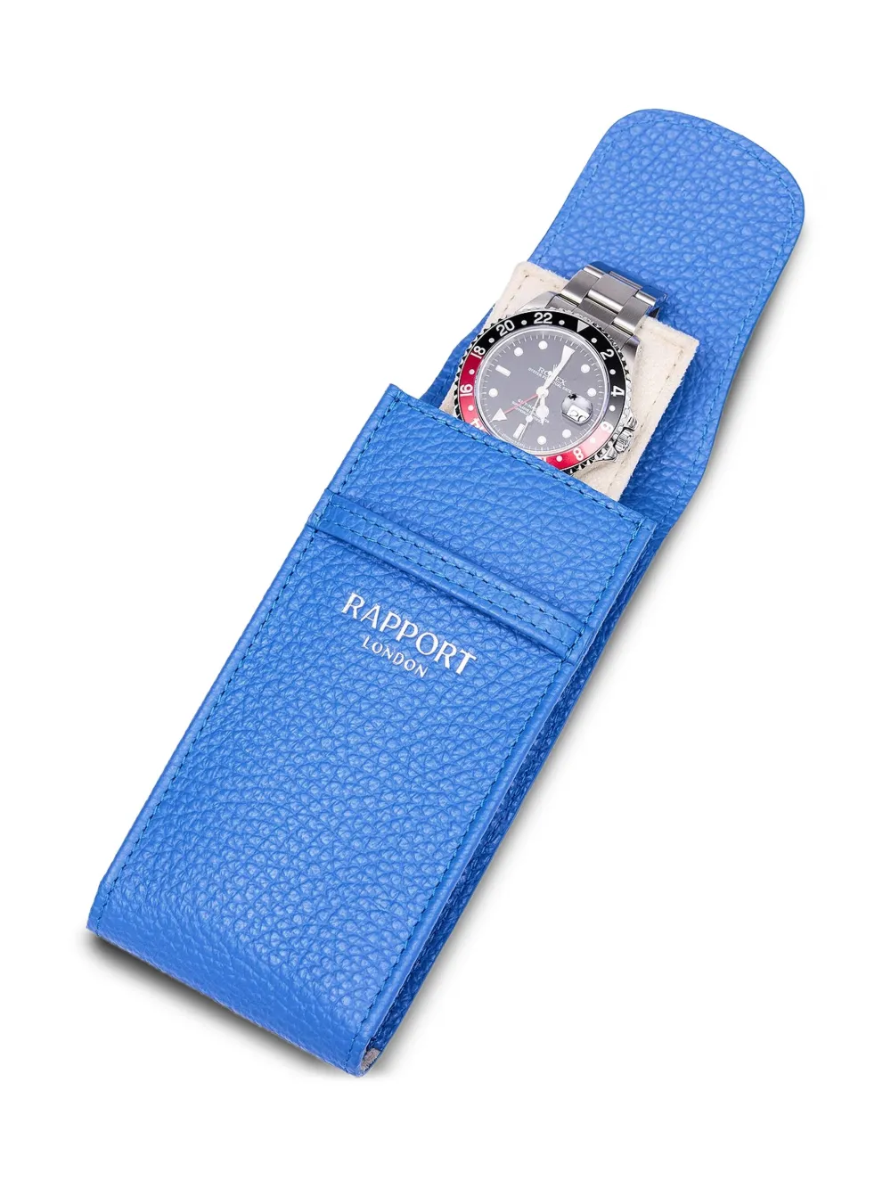 Rapport Single Watch Pouch In Blue
