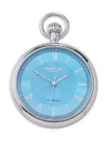 Rapport mechanical open-face pocket watch - Silver