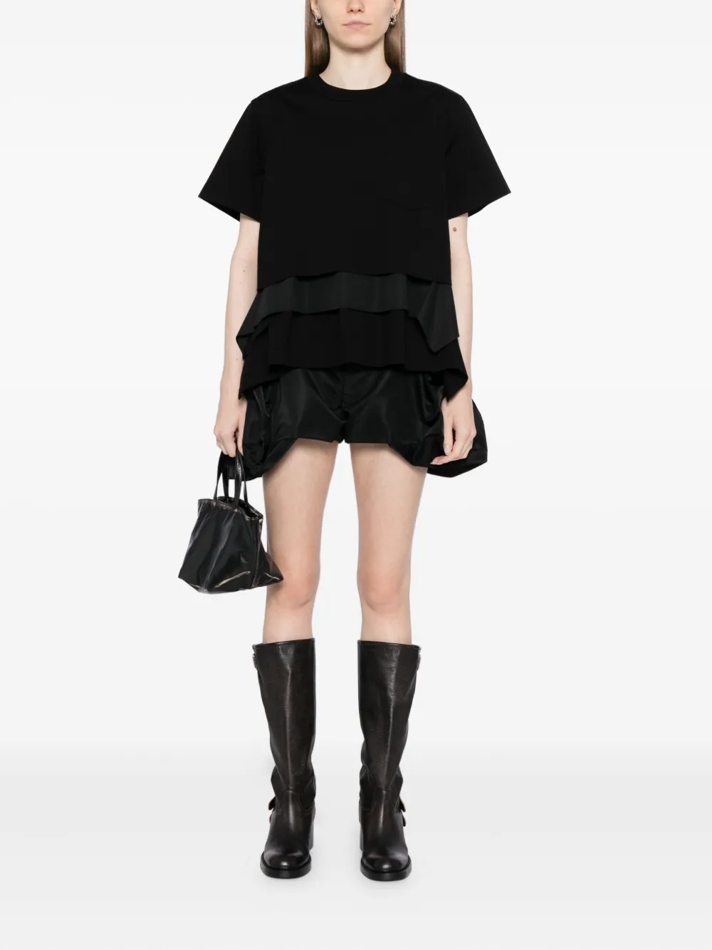 sacai short à ourlet bouffant | Minishorts | Image 2