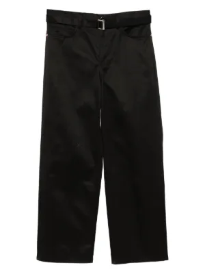 美品　MARC JACOBSブラックワークパンツ ワイドレッグ Marc Jacobs ワイド カーゴパンツ | ブラック | FARFETCH JP