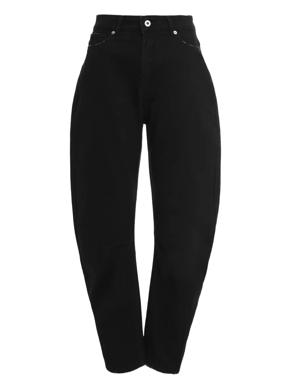 Halfboy banana-leg jeans - Nero