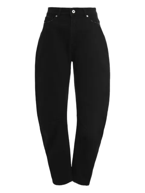 Halfboy banana-leg jeans