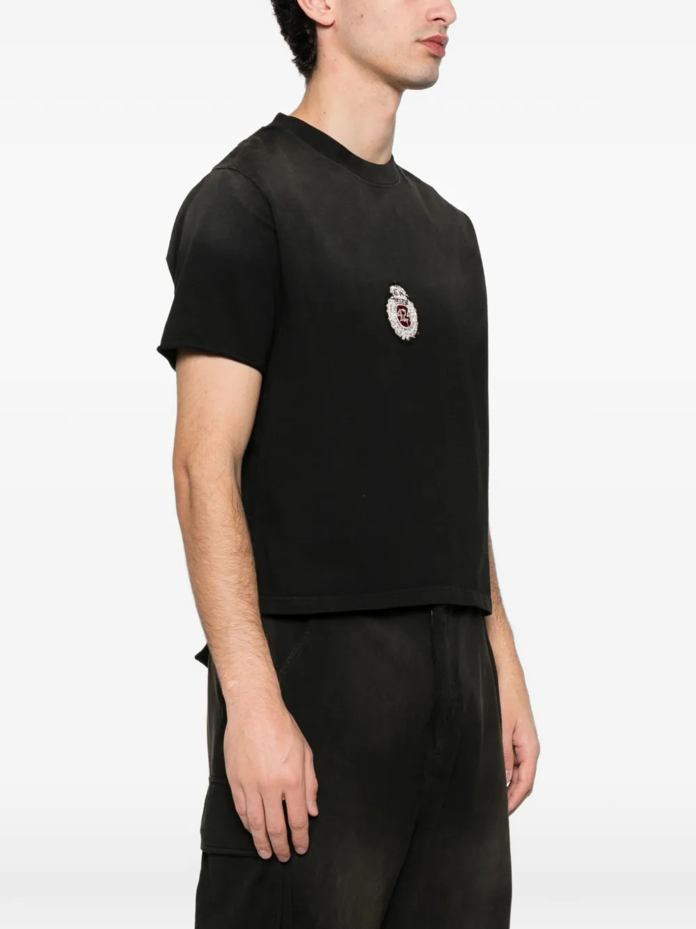 424 Graphic T-shirt In Black