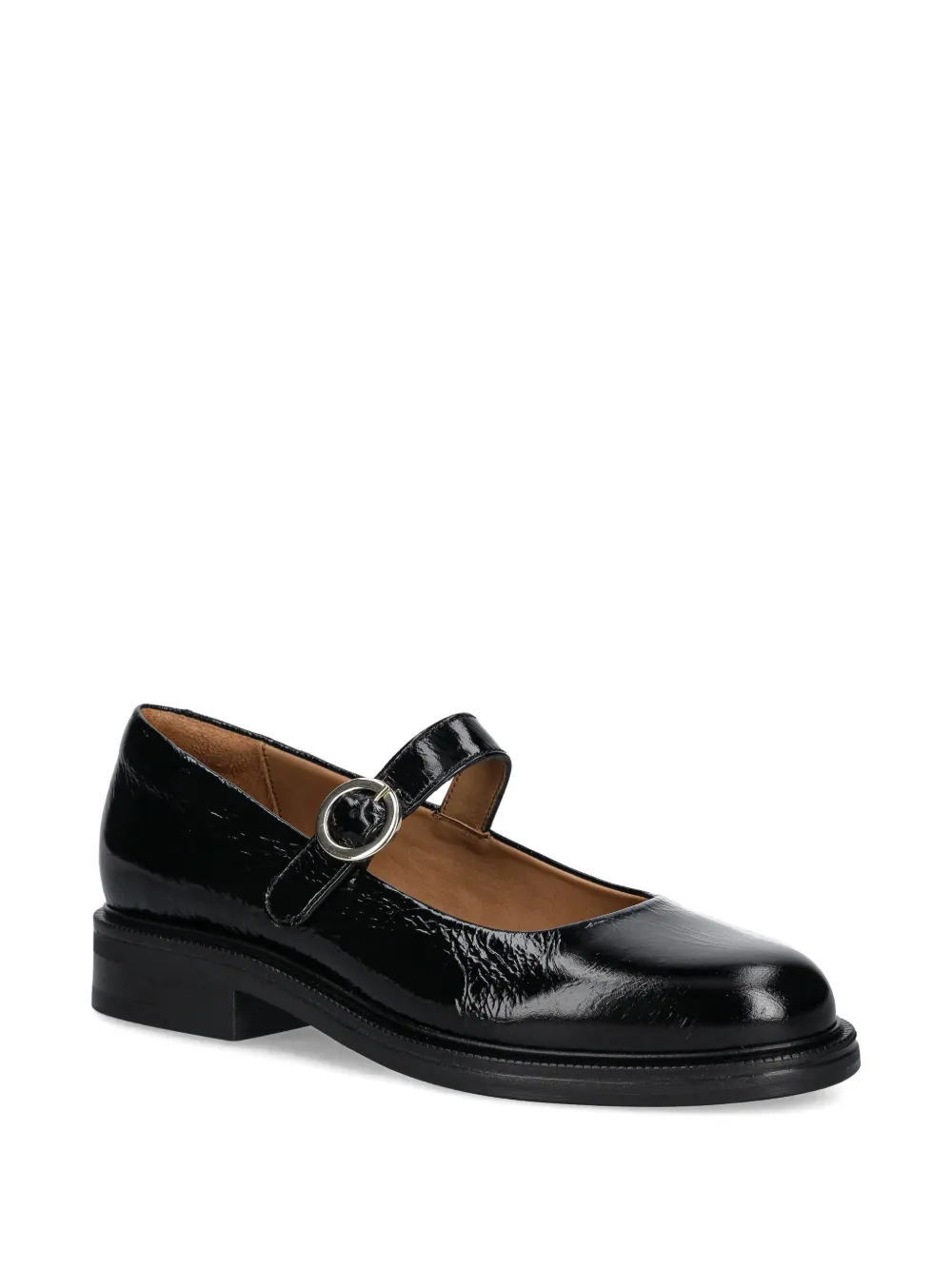 BILLI BI buckle-strap ballet flats Zwart