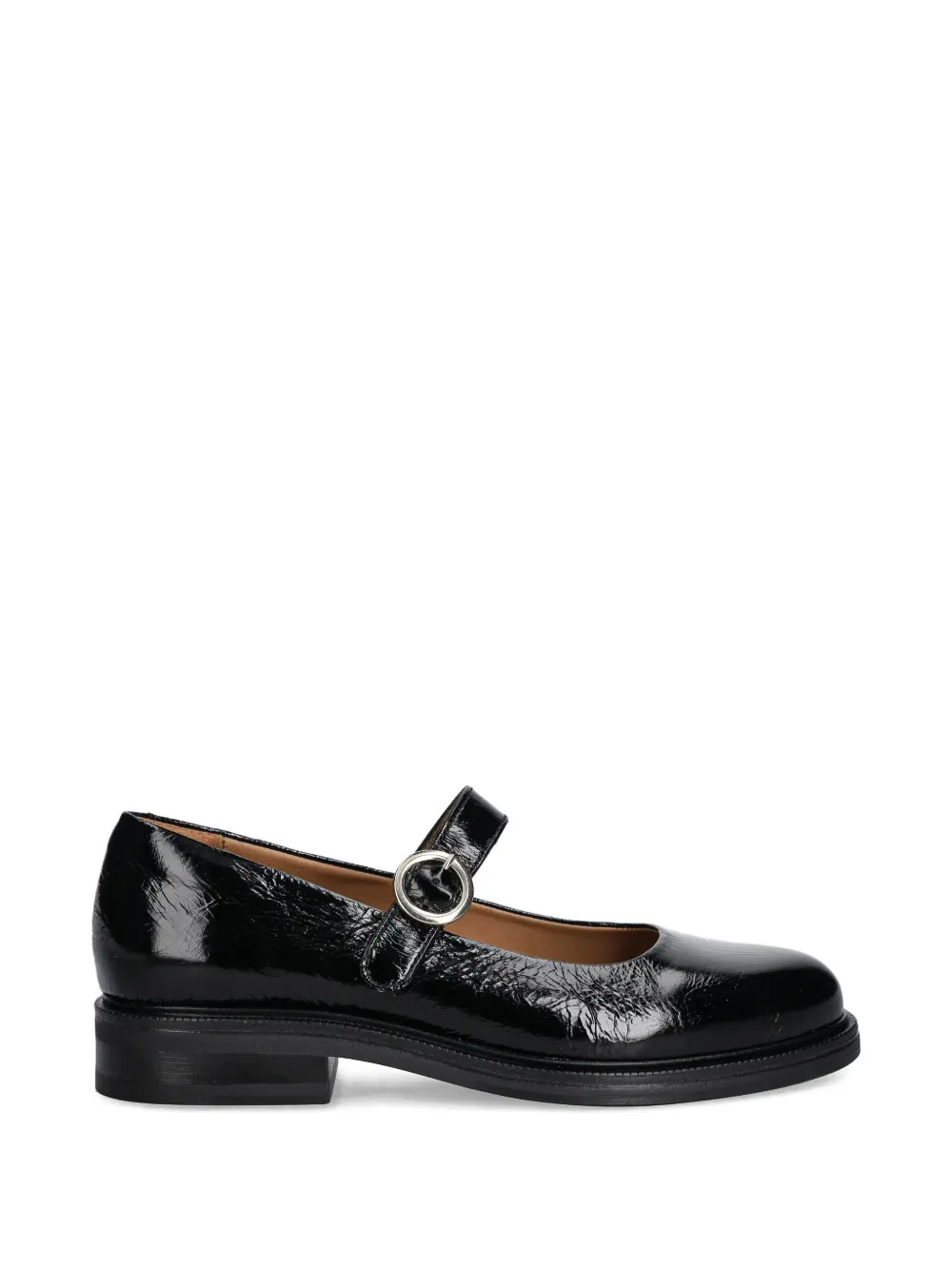 BILLI BI buckle-strap ballet flats Zwart