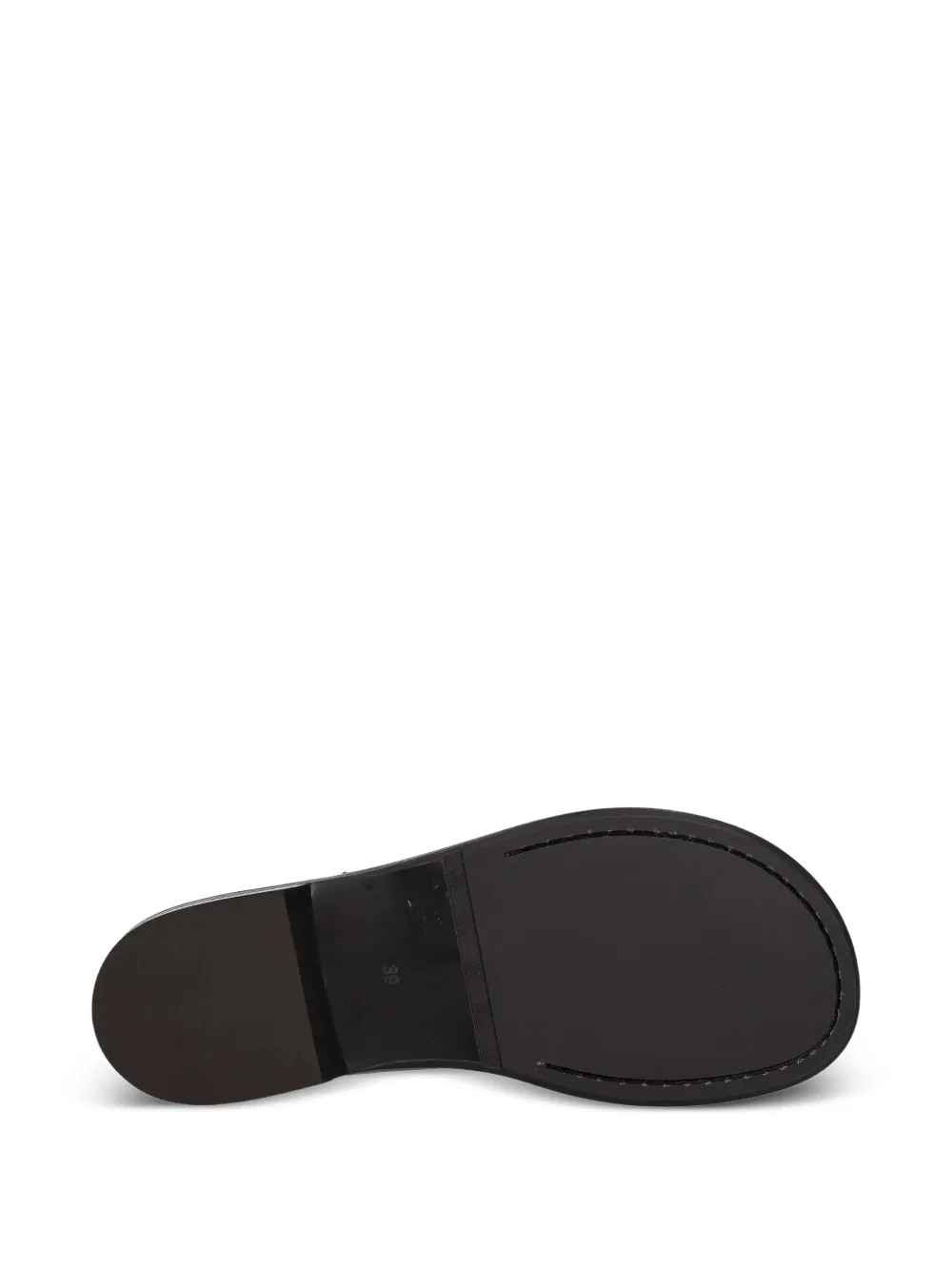 BILLI BI Mary Jane ballerina's met gesp Bruin