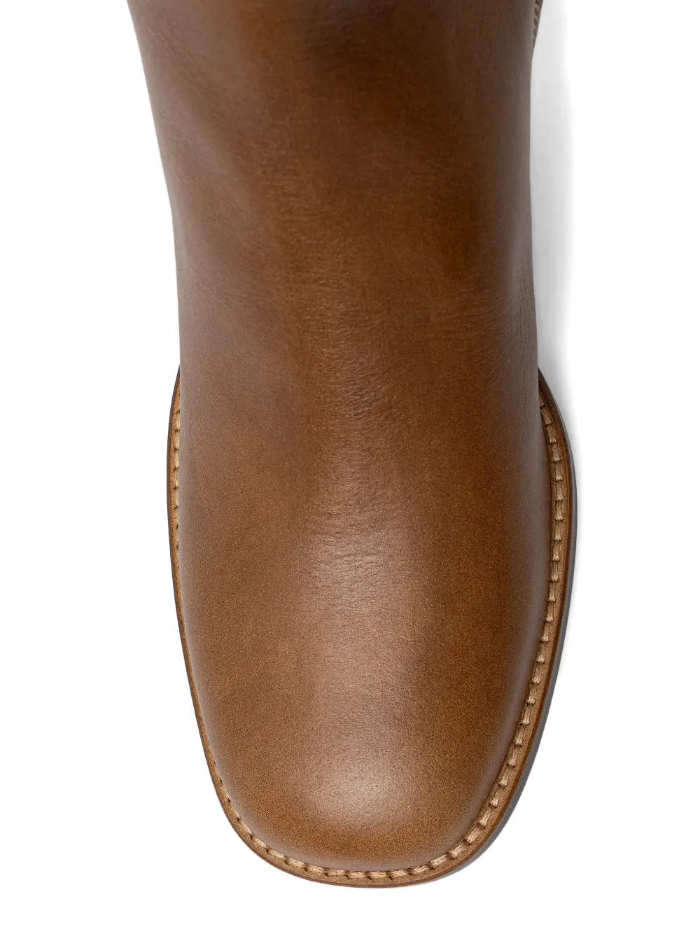 BILLI BI Laarzen met vierkante neus en vlakken Bruin