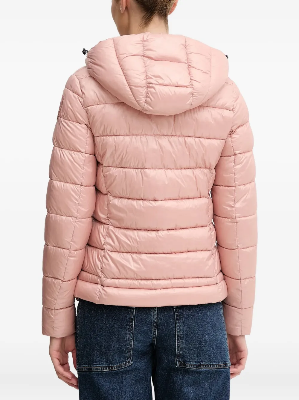 Blauer Carol gewatteerd jack met capuchon Roze