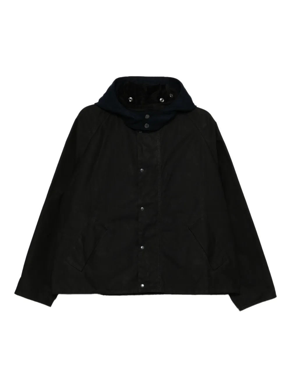 Kaptain Sunshine x Barbour Crulser jacket | Black | Image 1