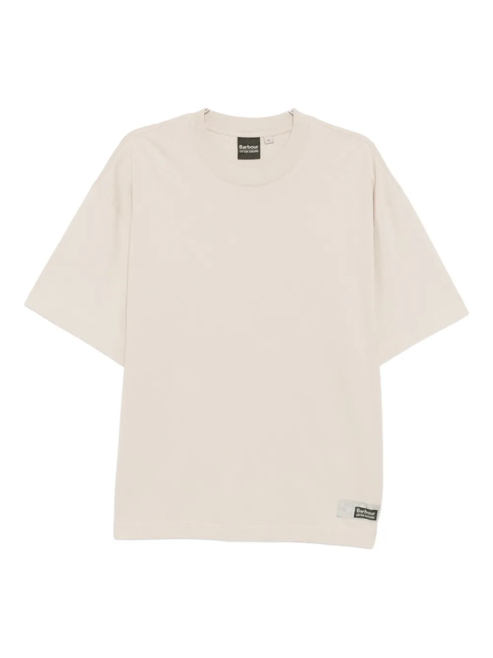 Kaptain Sunshine X Barbour Graphic-print T-shirt In Neutral