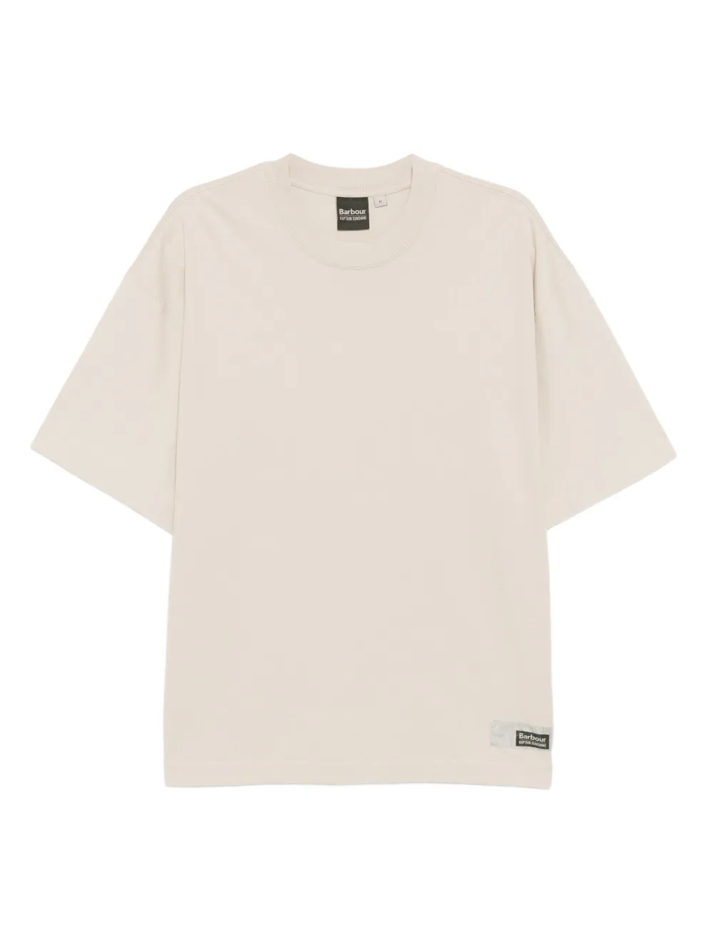 Kaptain Sunshine x Barbour graphic-print T-shirt | Neutrals | Image 1
