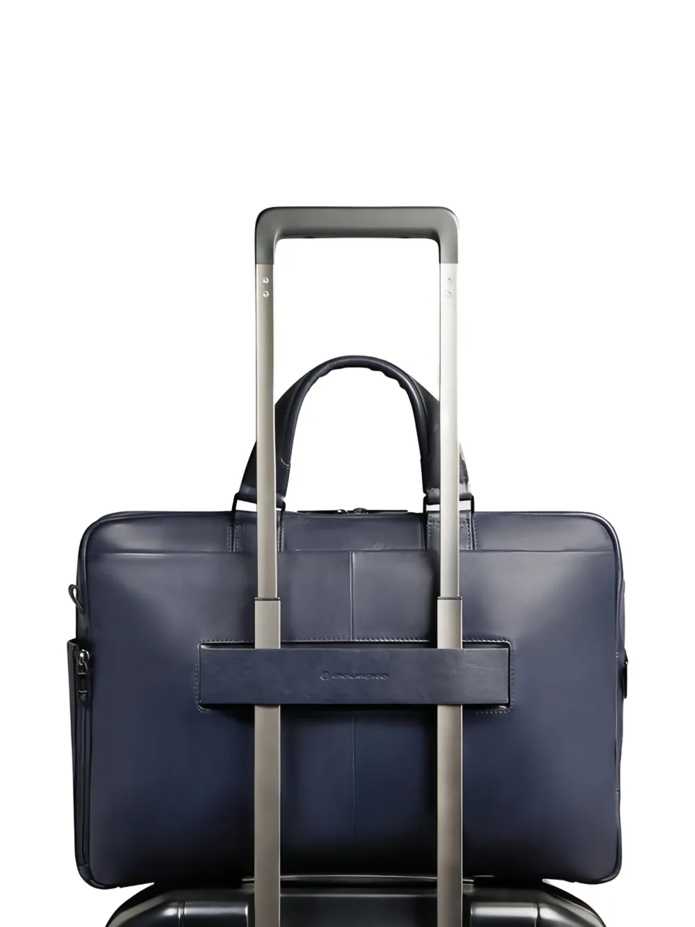 PIQUADRO Leren laptoptas - Blauw