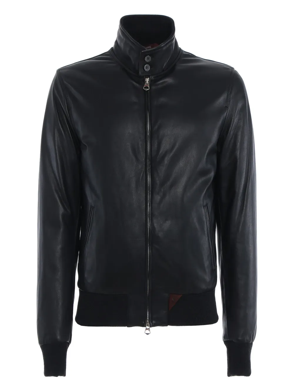 Stewart buttoned collar jacket | Black | Image 1