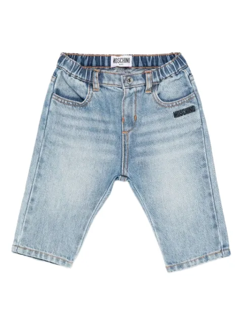 Moschino Kids patch trousers