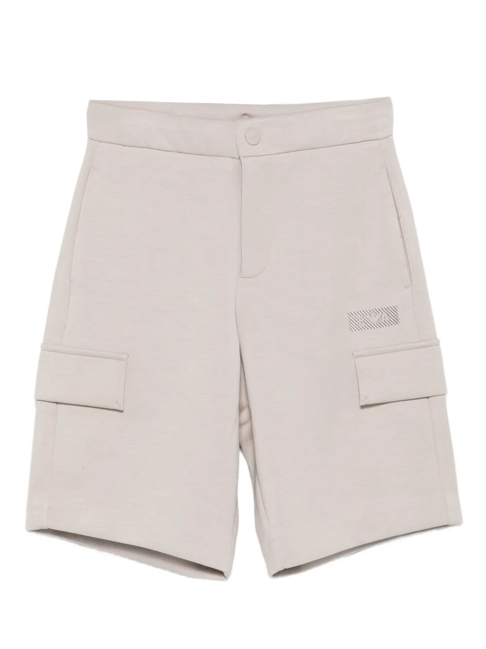 Emporio Armani Kids cargo-pocket shorts | Neutrals | Image 1